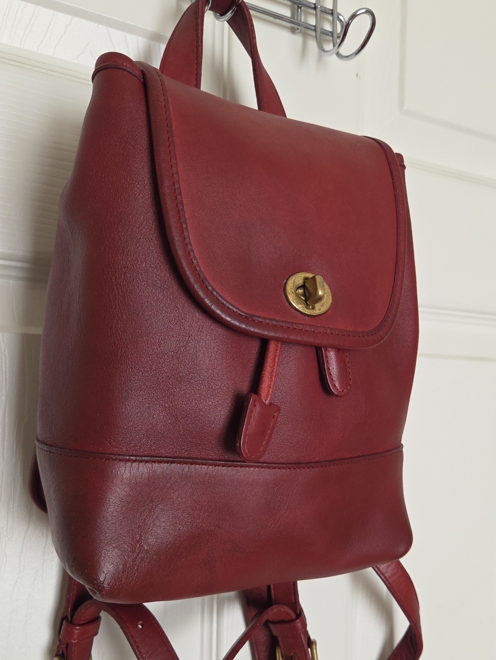 Coach RARE Vintage Glove Tanned Leather Daypack / Backpack